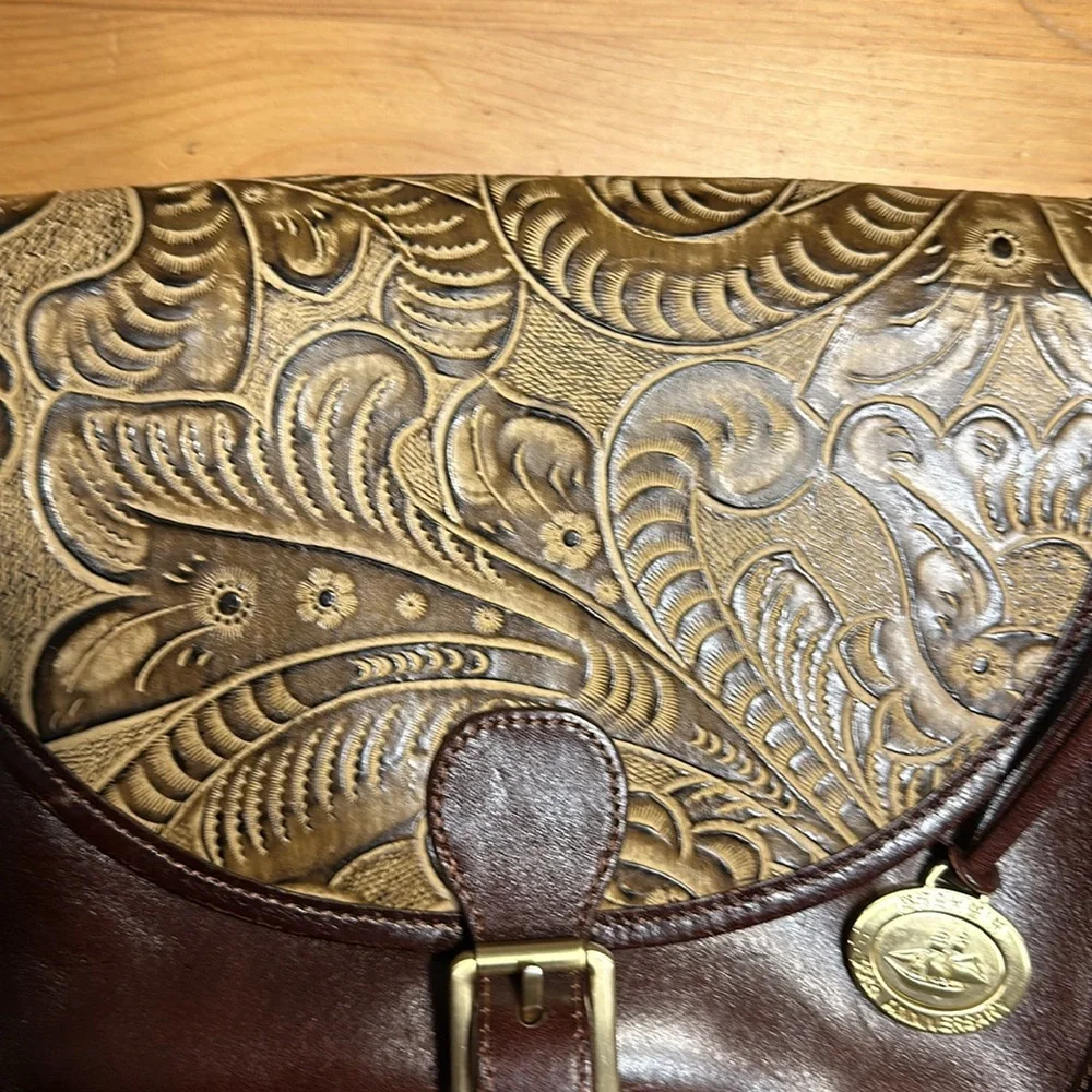 Brahmin 35th anniversary leather purse perfect condition - Picture 3 of 10